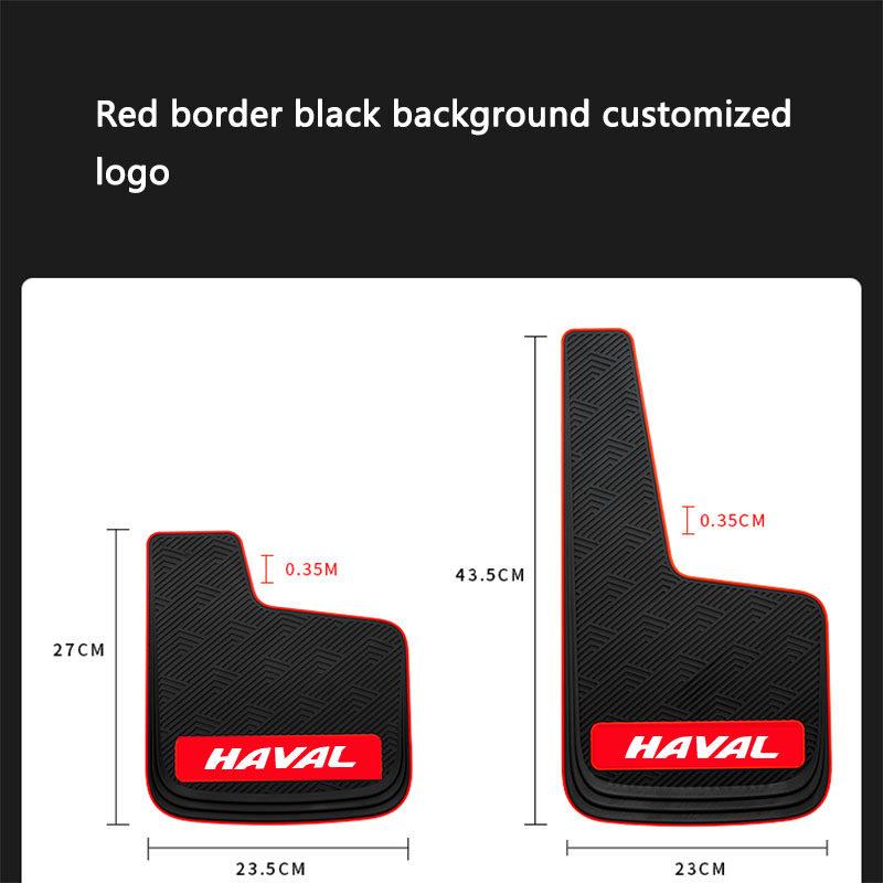 Product Introduction of Suitable for Haval H6 2020 H9 2021 H2 Jolion H2S H5 H8, All Seasons Universal Car Mud Flaps Wide Body Splash Guards. 23