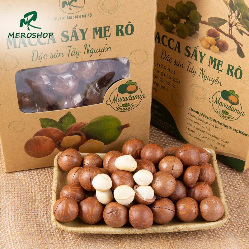 Combo 1Kg Hạt macca size trung Mẹ Rô túi zip Có hồ sơ công bố Xuất hóa đơn công ty đầy đủ