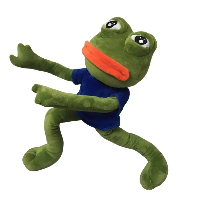 Creative Toy Doll Pepe Sad Frog The frpg 45cm
