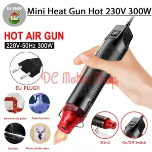 Mini Express Heat Electric Air Vinyl Alat Pemanas 220V 300W