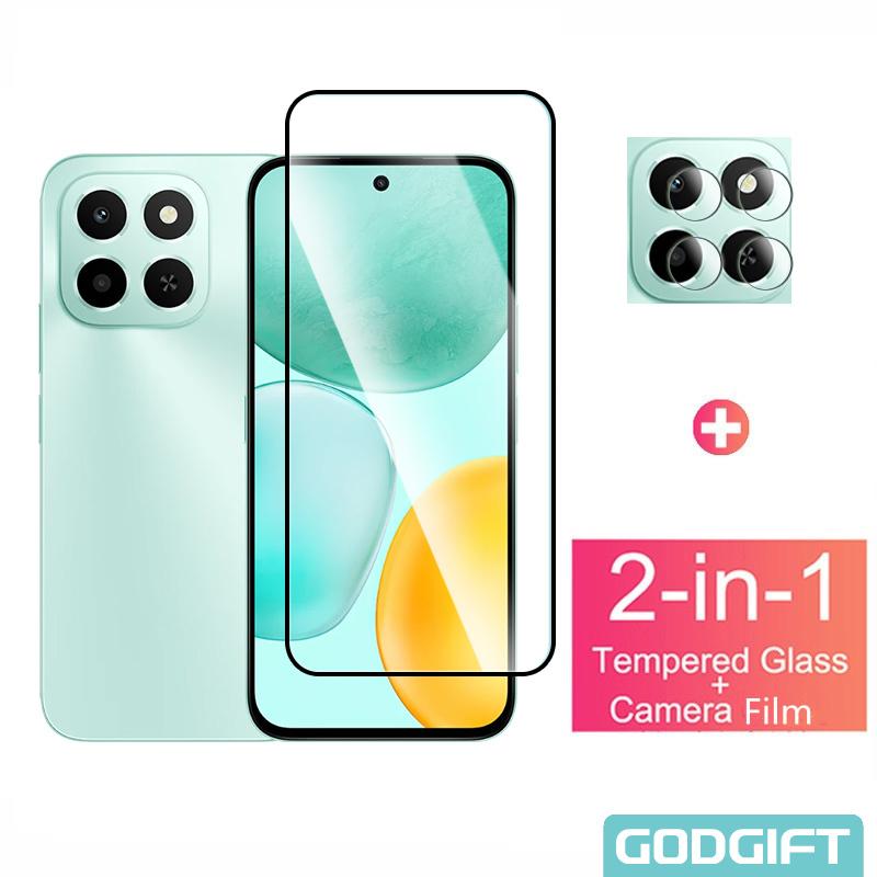 กระจกนิรภัยกันระเบิด 9H สำหรับ Honor X6C, X6B, X6A, X6S, X6 4G และ 5G, ตัวป้องกันหน้าจอนาฬิกานิรภัย,