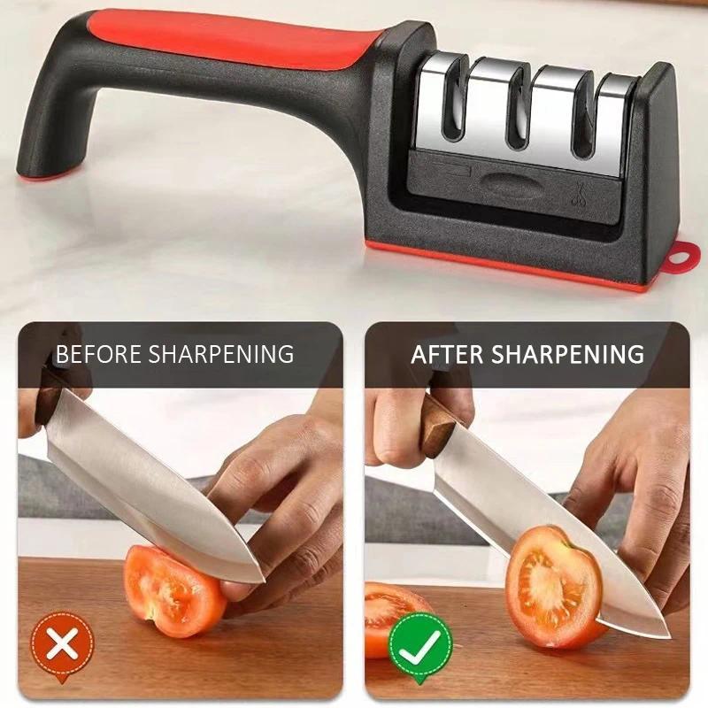 3/4-Segment Kitchen Knives Sharpener Household Multi-Functional ...