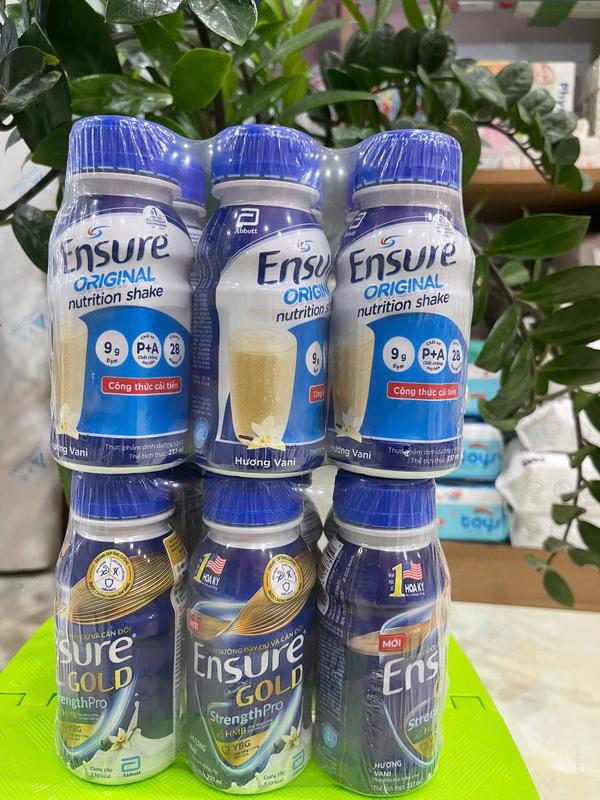 [Abbot] Sữa dinh dưỡng Ensure nước lốc 6 chai date mới 0