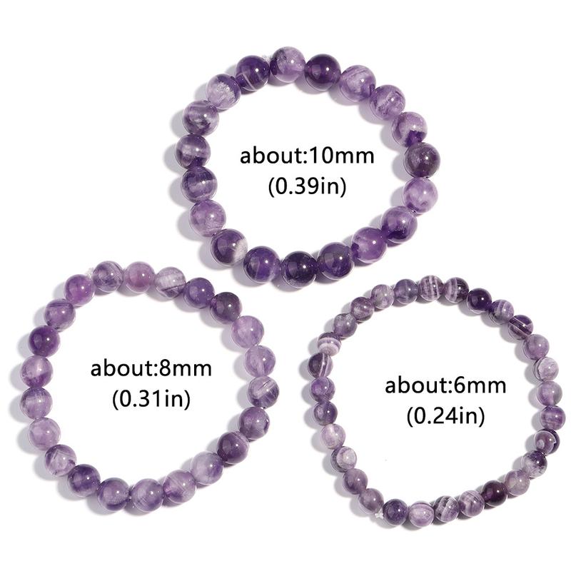 Product Introduction of Hot Natural Crystal Bracelet Dream Amethyst Bracelet Summer Little Fresh Girls Wild Jewelry Gift 5
