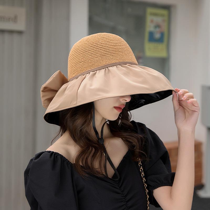 Mũ Nữ Mùa Hè, Imvelo, Mũ Chống Nắng, Vành Lớn, Chống Tia UV, Mũ Vinyl Ngư Dân, Che Mặt Che Nắng Hàn Quốc, Mũ Chống Nắng, Che Hơn 99% Tia UV Hiệu Quả 6