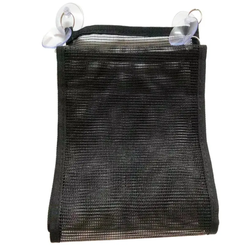 Bearded Dragon Hammock Reptile Breathable Mesh Lounger with Suction Cups