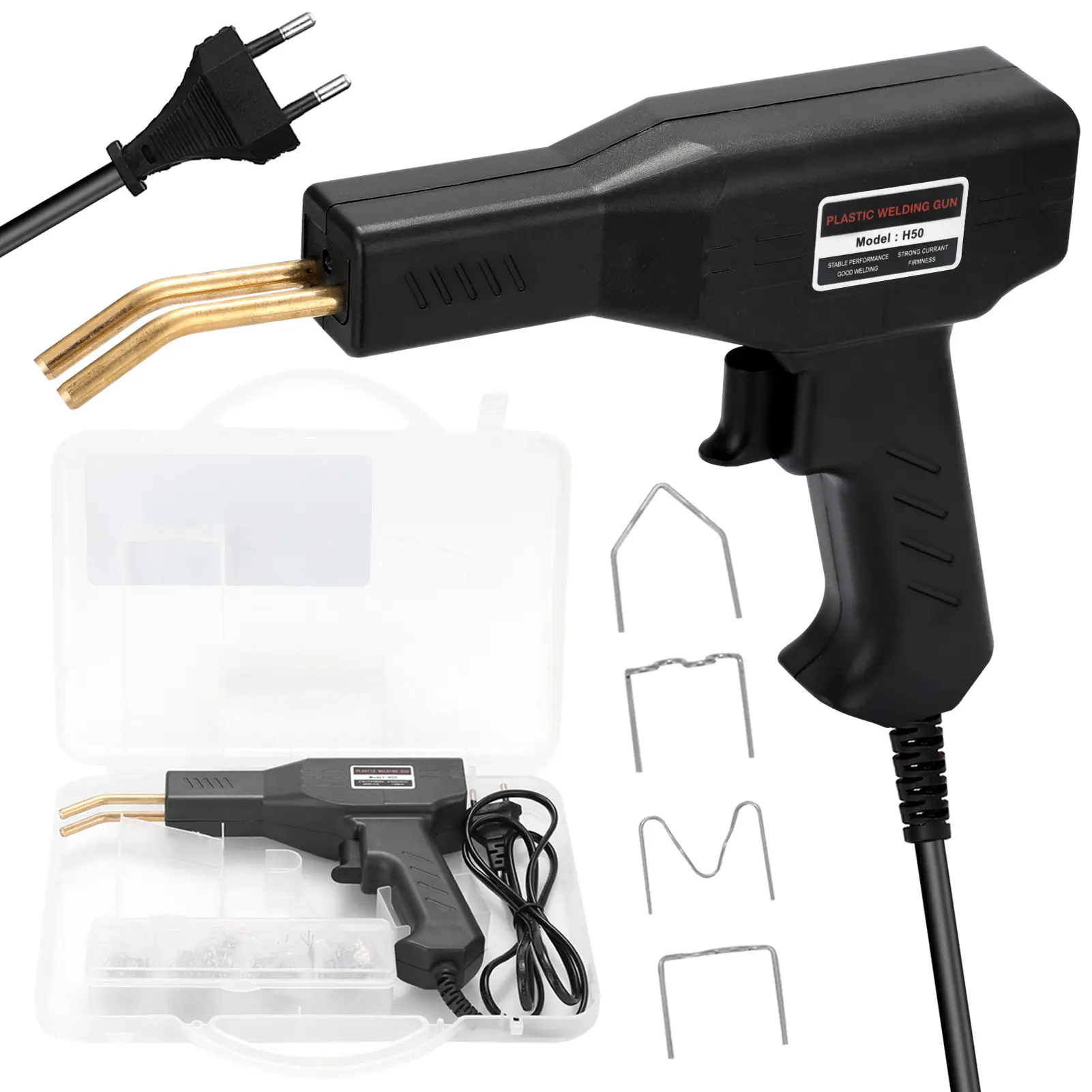 Handy Plastics Welders Garage Tools  Hot Staplers Machine Staple PVC Repairing Machine  Car Bumper Repairing Stapler Welding Tool