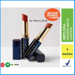 [ORI] [BPOM] IMPLORA INTENSE MATTE LIPSTICK / LIPSTIK INTENSE IMPLORA / LIPSTIK PADAT IMPLORA