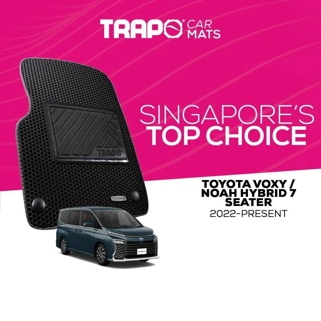 Trapo Car Mat Toyota Voxy / Noah Hybrid 7 Seater (2022 - Present)