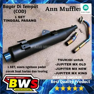 Knalpot Tsukigi tsugi Jupiter MX new MX old lama 135 MX king 150 tsugi bluemoon twotoon standar racing