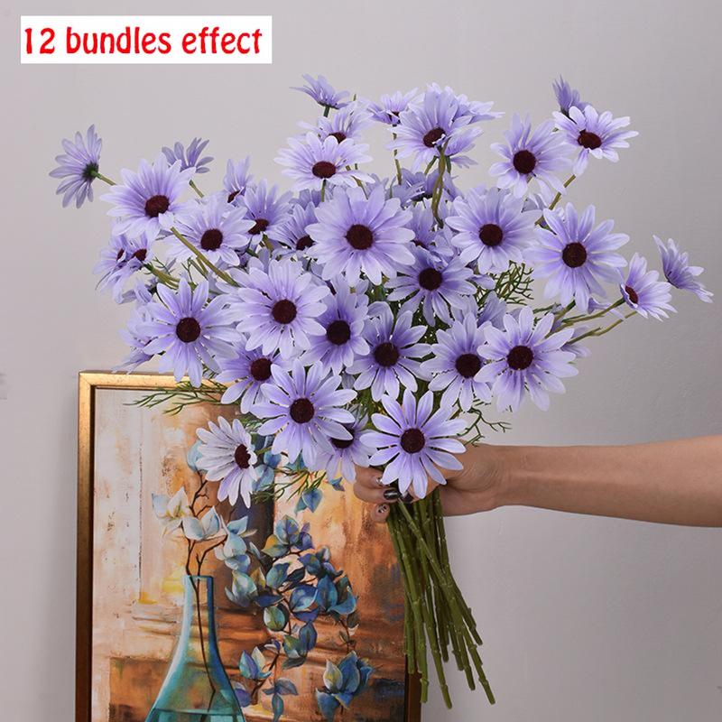 Artificial Silk Daisy Flowers Bouquet Wedding Xmas Party Home Coffee Shop Decor 1