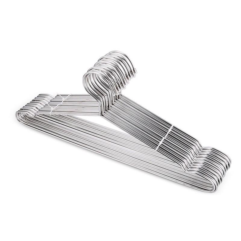  Móc nhôm dày bịch 10 cái móc treo quần áo mác áo móc phơi đồ ngưới lớn trẻ em đều có siêu tiện ích 