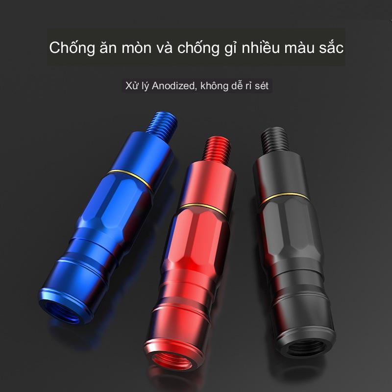 Đầu Nối Cán Vợt Tốc Độ Bennuo Khớp Nối Vợt Cá Mở Rộng Gắn và Gỡ Mặt Vợt Nhanh Chóng Chất Liệu Hợp Kim Cao Cấp Đi Câu Fishing Bắt Cá Câu Cá