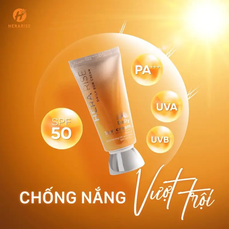 Kem chống nắng hera Daily suncream SPF 50 0