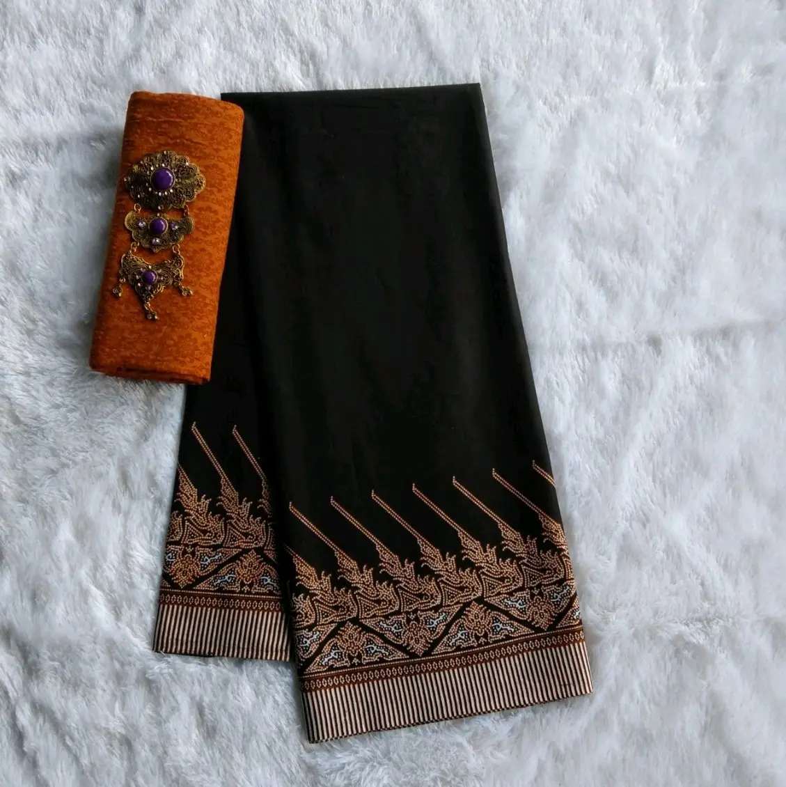 Kain Batik TERLARIS Pekalongan Solo Jarik Katun Murah Kebaya Couple Katun Primis Sogan Lawasan Jarik Kebaya Seragam | BATIK KHANZANA