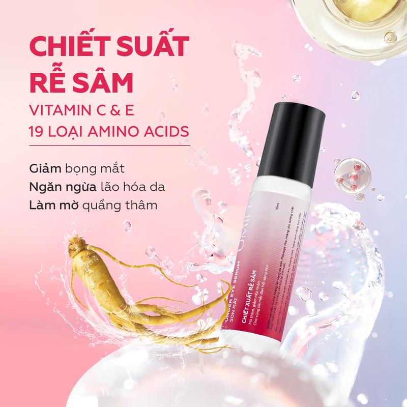 [ĐỘC QUYỀN LIVESTREAM] Son mắt giảm thâm UMIHA 10ml hỗ trợ dưỡng sáng vùng da mắt Skincare