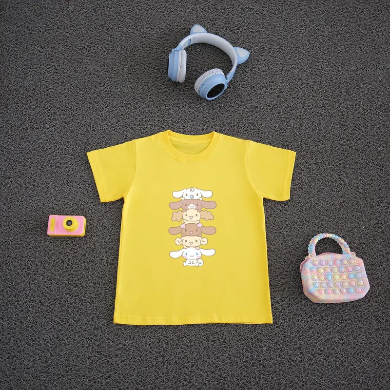 KAOS ANAK PEREMPUAN CINAMONROLL / KAOS ANAK CINAMONROLL / KAOS ANAK PEREMPUAN / KAOS ANAK RECOMMENDED / KAOS ANAK COTTON COMBED 30S PREMIUM 7