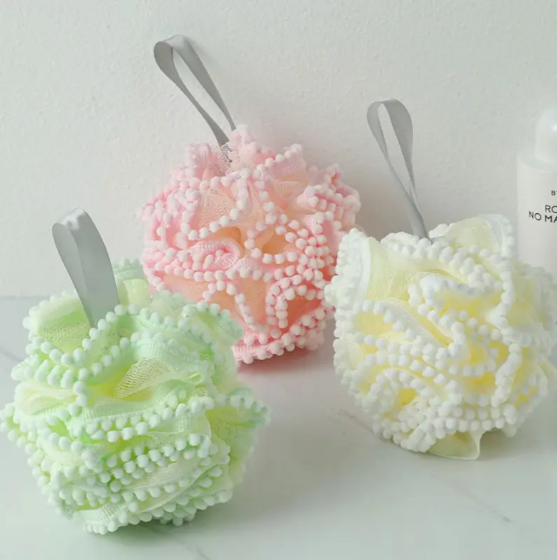 Sponge Mandi Besar / Shower Puff / Sponge Busa Bagus /Spons Mandi Pengangkat Daki Sponge Busa Bagus Bulat 2