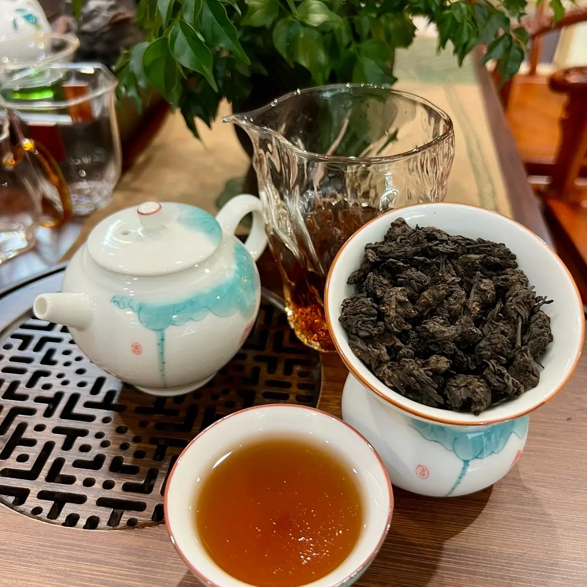 Lão Đầu Trà - Trà Phổ Nhĩ chín 100g