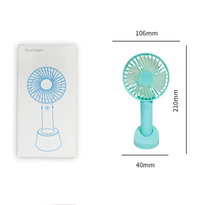 Foto cod✔ready✔ Kipas Mini Angin Portable USB Fan 3-Speed Adjustable Handheld for Travel Office Room Household fashionmall828thumb3
