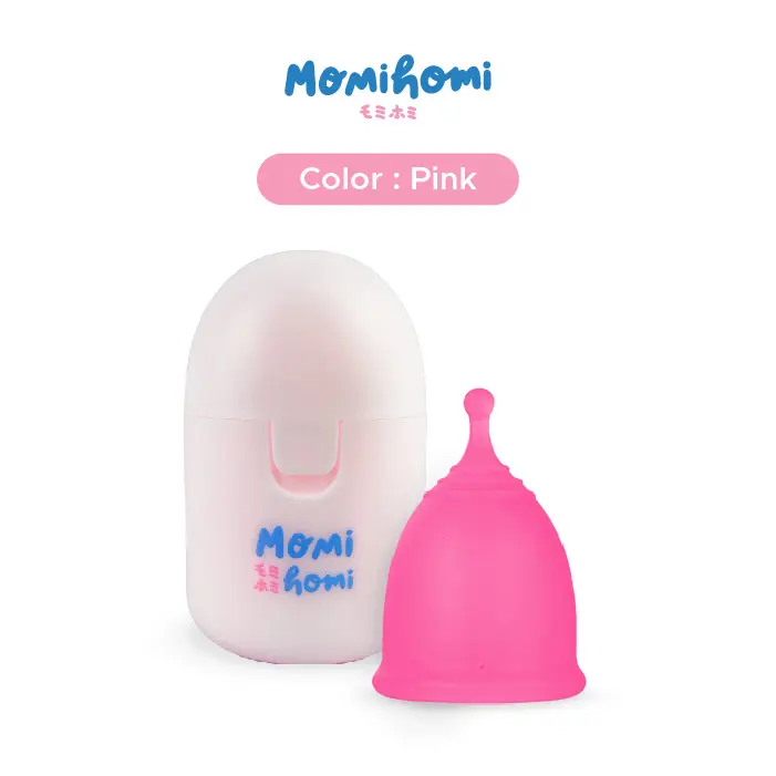 Momi Homi S03 Girls Menstrual Cup Pengganti Pembalut Wanita Silikon Reusable Silicone Grade 4