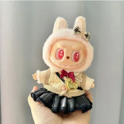 In stock New Baju LABUBU Set Cute Skirt 2