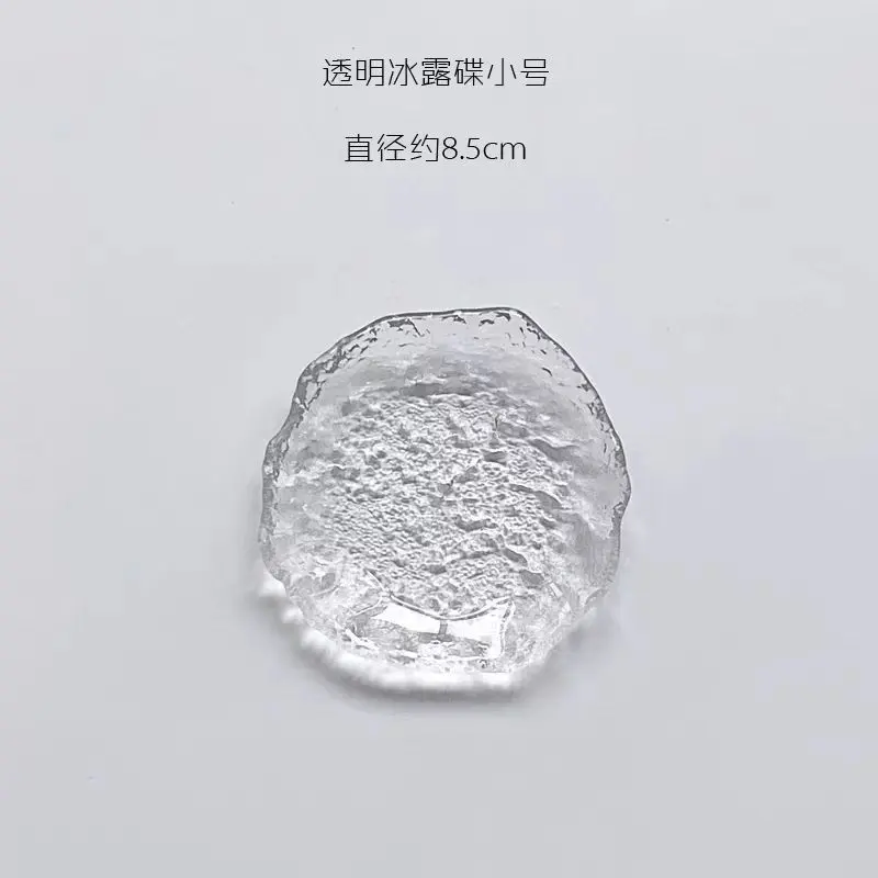 Đĩa Thủy Tinh, Phong Cách Nhật Bản, Hình Dạng Bất Đối Xứng Khay Hình Chữ Nhật Và Tròn, Đĩa Tráng Miệng, Bộ Đồ Ăn Sáng Tạo, Đĩa Thực Phẩm, Đĩa Sushi 5