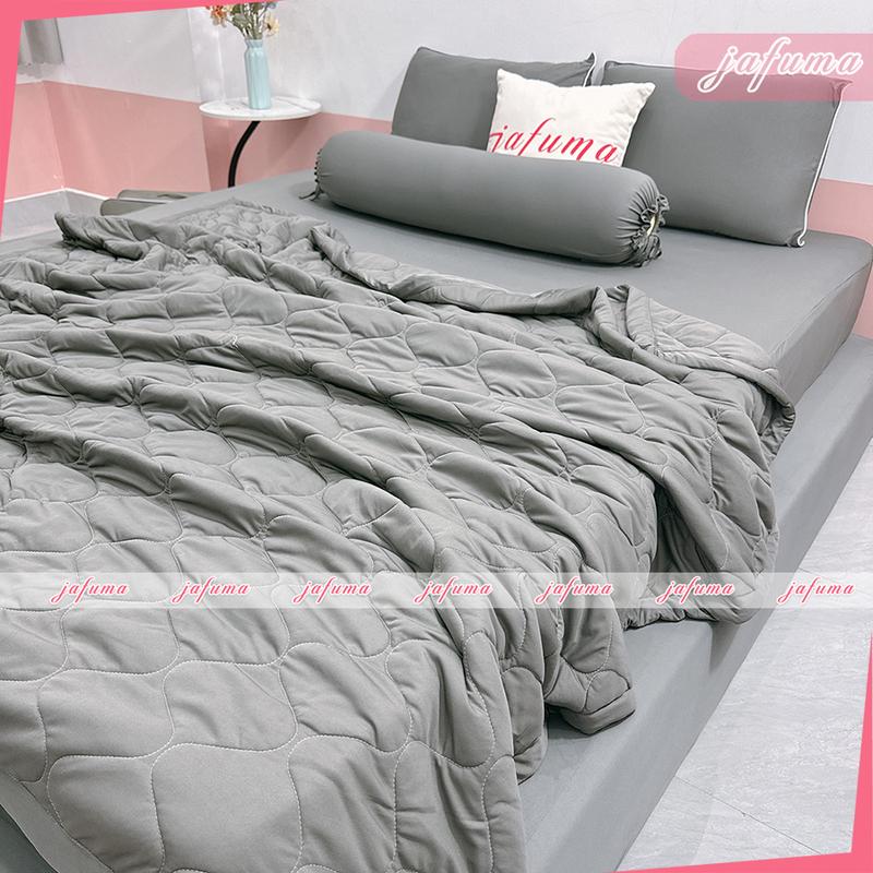 Bộ Drap Giường Thun Lạnh Ý Bo Chun Cho Nệm Cao 3-15cm Và Bộ Áo Bọc Nệm 2 Mặt Có Khóa Kéo Cho Nệm 3-10cm | Kích Thước 1m - 2m2x2m