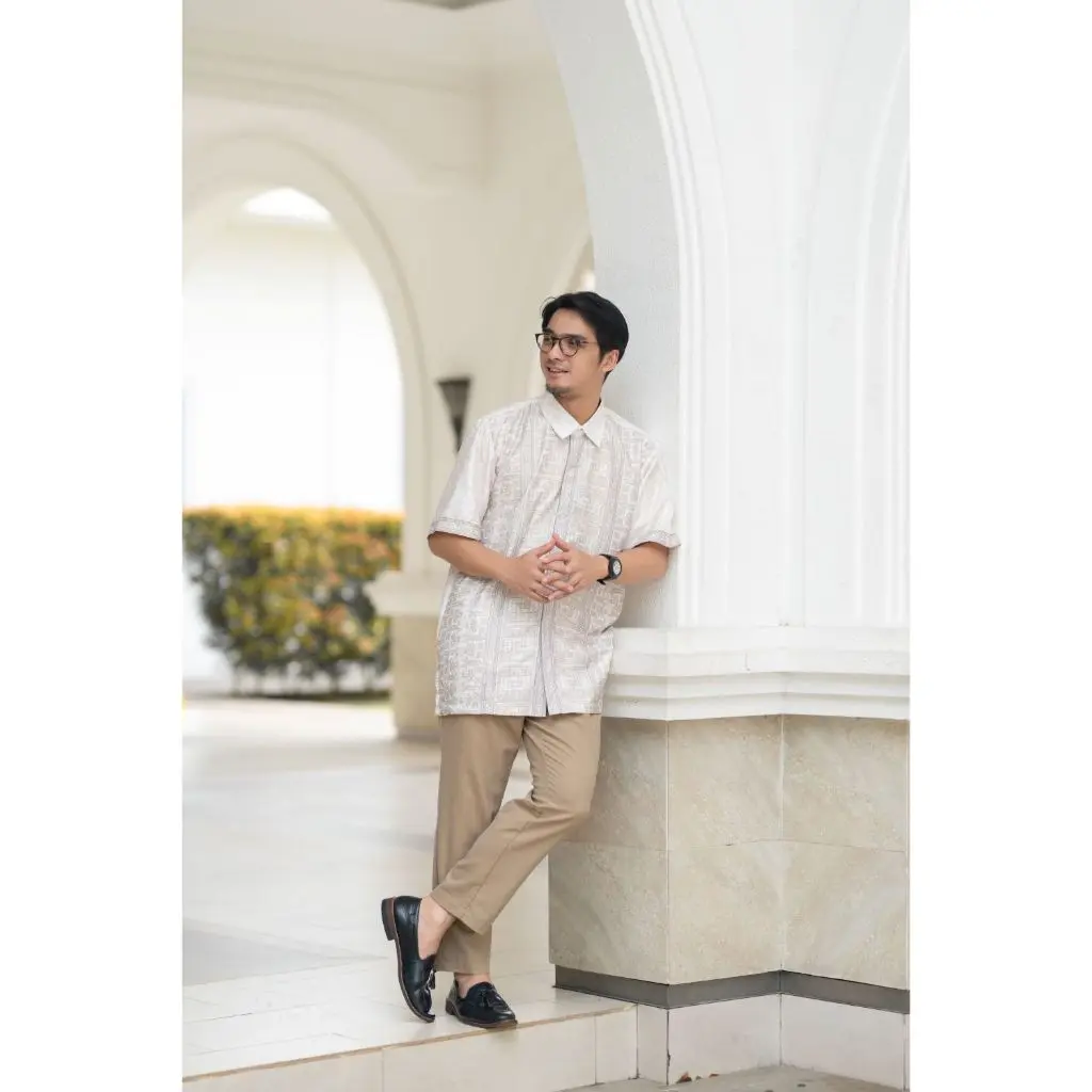 Klamby - Senggala Shirt Men Cannoli Almond
