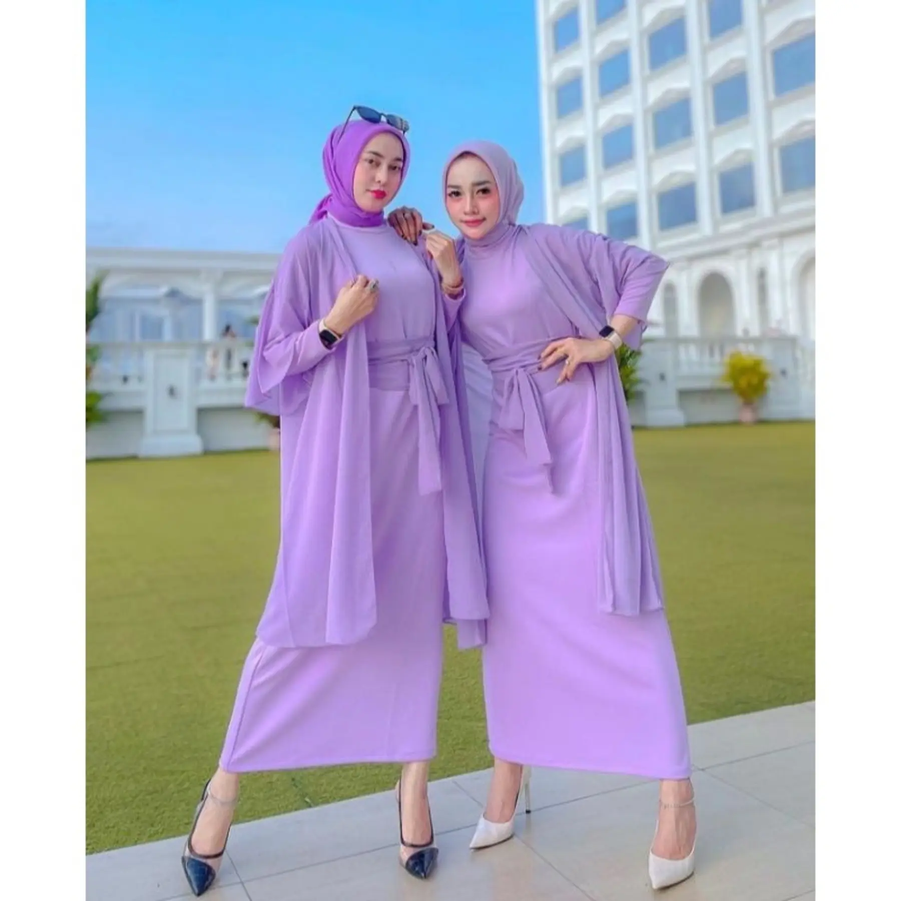 Terlaris Inner Dress / Gamis Manset dalaman kaftan / mangset kebaya