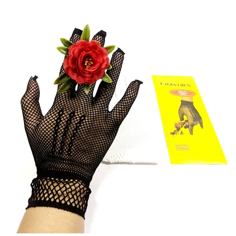 Kyra Gloves - Sarung Tangan Motif Jaring 3