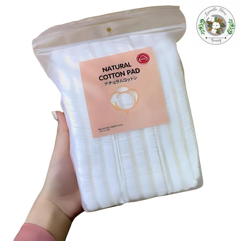  Bông tẩy trang Natural Cotton Pads 222 miếng Nhật Bản 3 lớp dày dặn Trang Điểm 