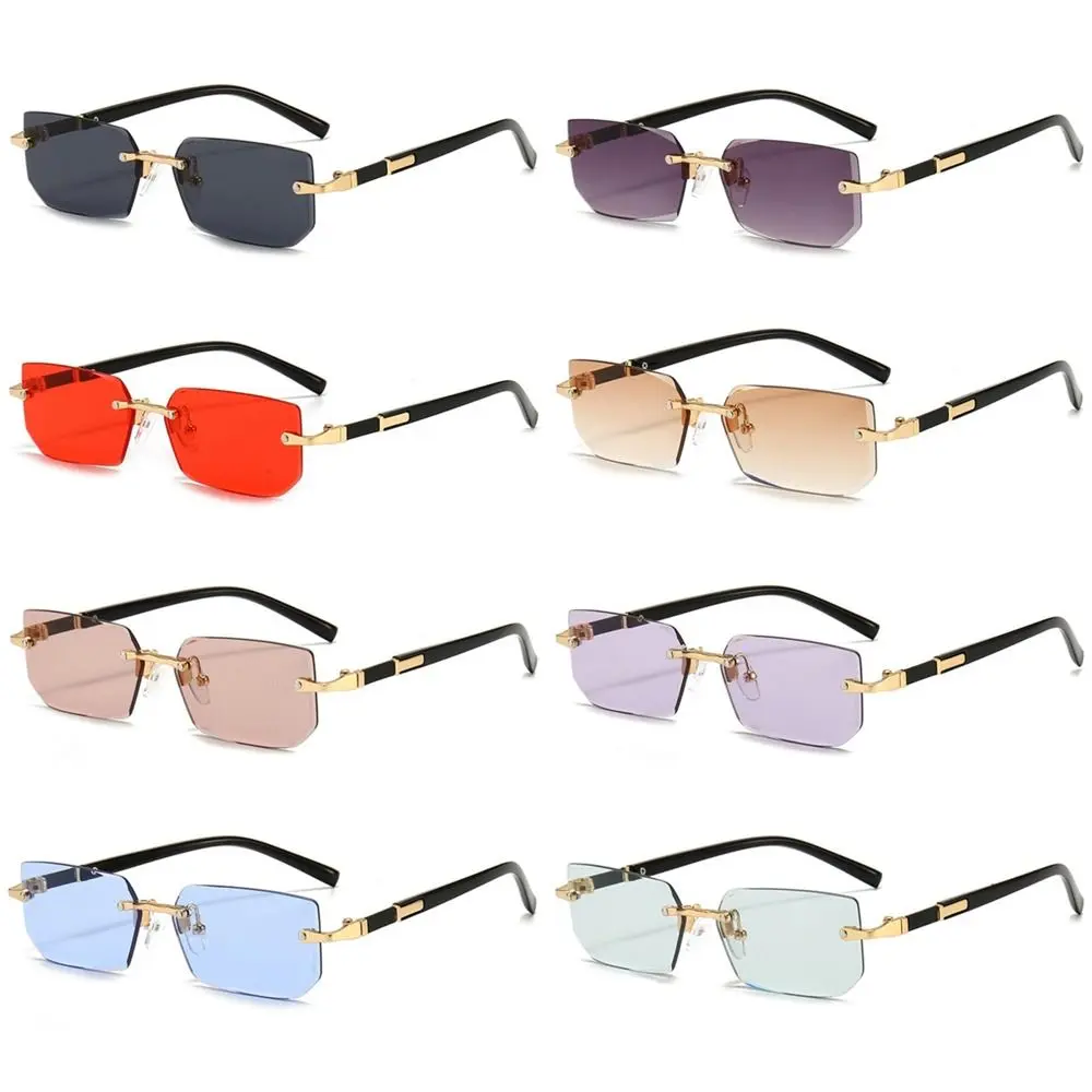 Vintage Square Sunglasses Y2K Rectangle Shades Gradient Lens UV400 Protection Amazon.com: VISOONE Vintage Square Sunglasses for Women Men  main image 3