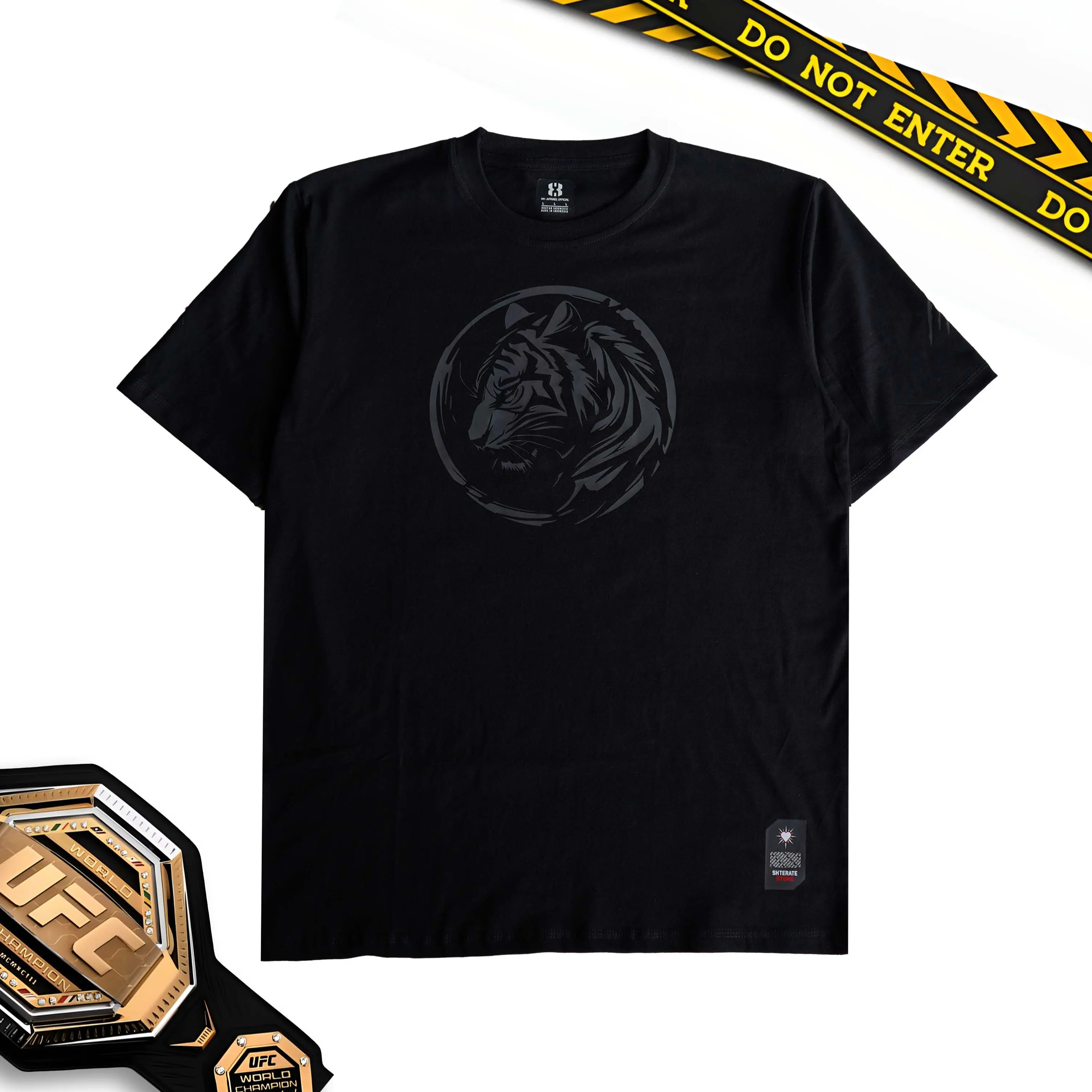 KAOS PSHT 24S | T-SHIRT HARIMAU MENANTI REFLECTIVE RAINBOW