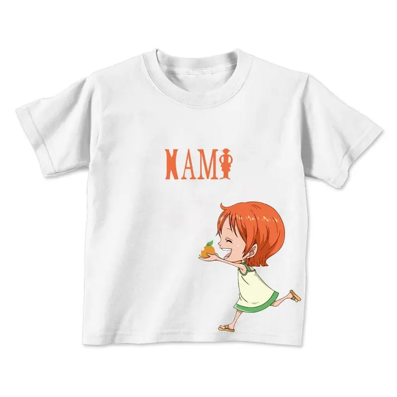 Baju Kaos Anak Mugiwara Kru Child Pirates Topi Jerami Lengan Pendek Combed 30s Kulakula 4