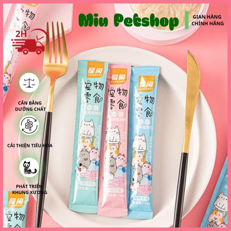 Súp thưởng cho mèo Shizuka, Catfood - Súp thưởng cho mèo thanh 15g