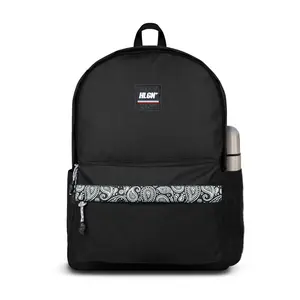 HOOLIGANS Bag Gullit Tape Paisley Black Backpack