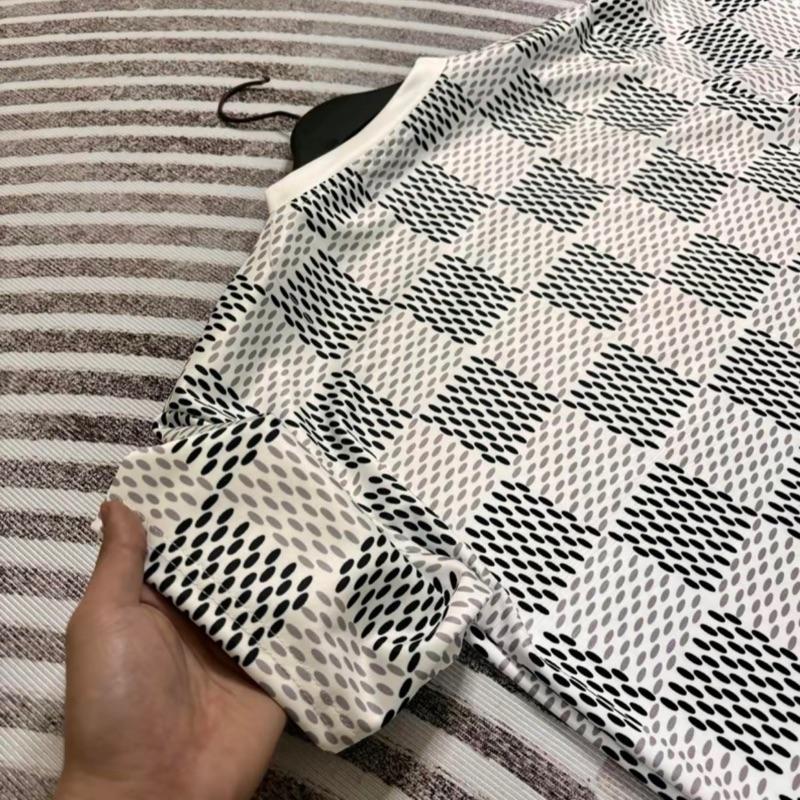 Áo thun kẻ ô vương trắng chất thun lạnh dành cho nam nữu from unisex 3