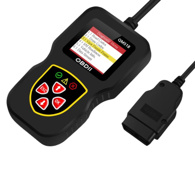 OBD2 Car Fault Diagnosis Instrument, Engine Detector, OBD II Car Fault Code Reader, Universal Car Diagnostic Tool for All OBD II Protocol Cars After 1996 0