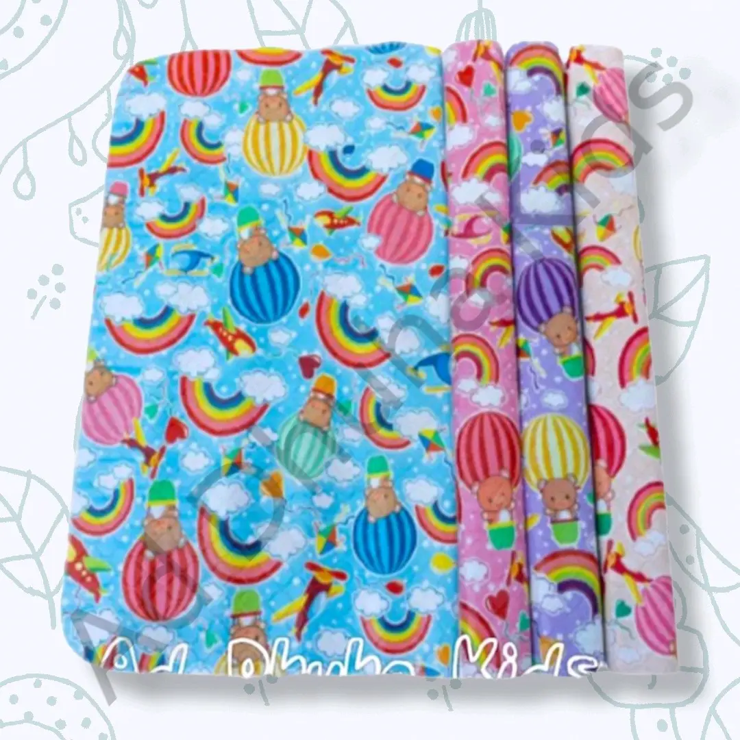 PERLAK KARET BAYI ALAS OMPOL BAYI ALAS TIDUR BAYI MURAH UKURAN (60X70)