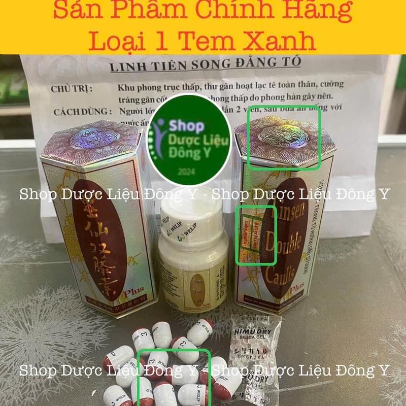 Hàng Chuẩn Loại 1 Linh Tiên Song Đằng Tố Plus 20 Viên CHÍNH HÃNG - Linsen Double Caulis