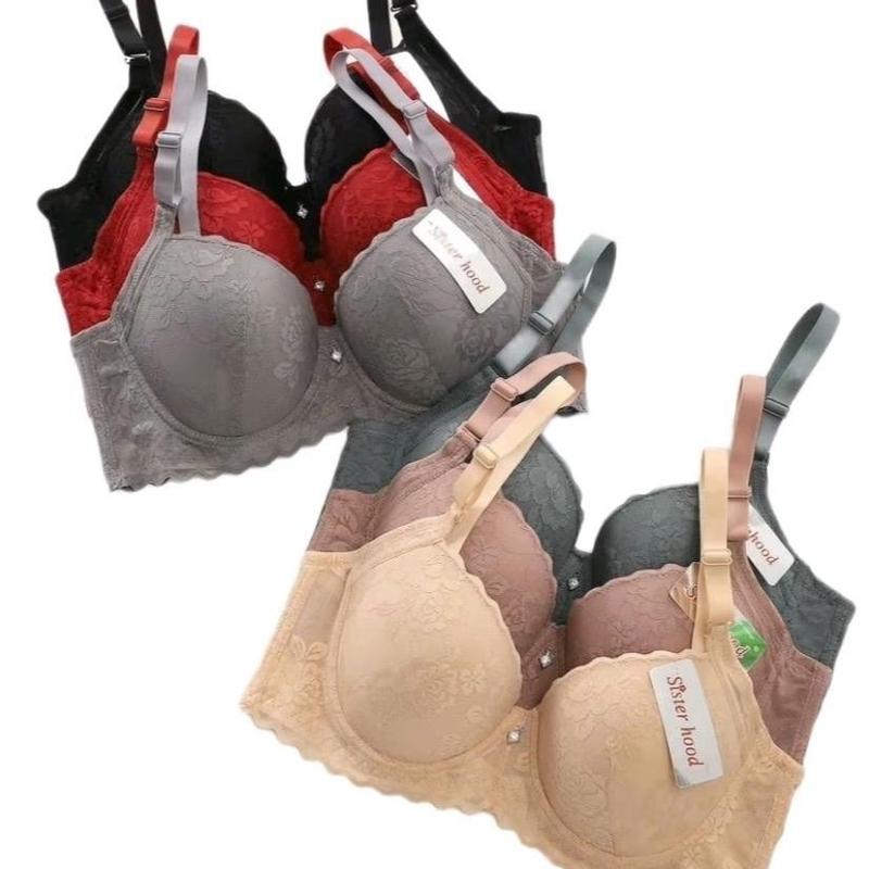 Áo ngực Nữ Bigsize Cup C Thái Lan Sister Hood 2417 Quả To Chống Xệ Vải Ren - Size 36 đến 42 -Xmas -Tết - women