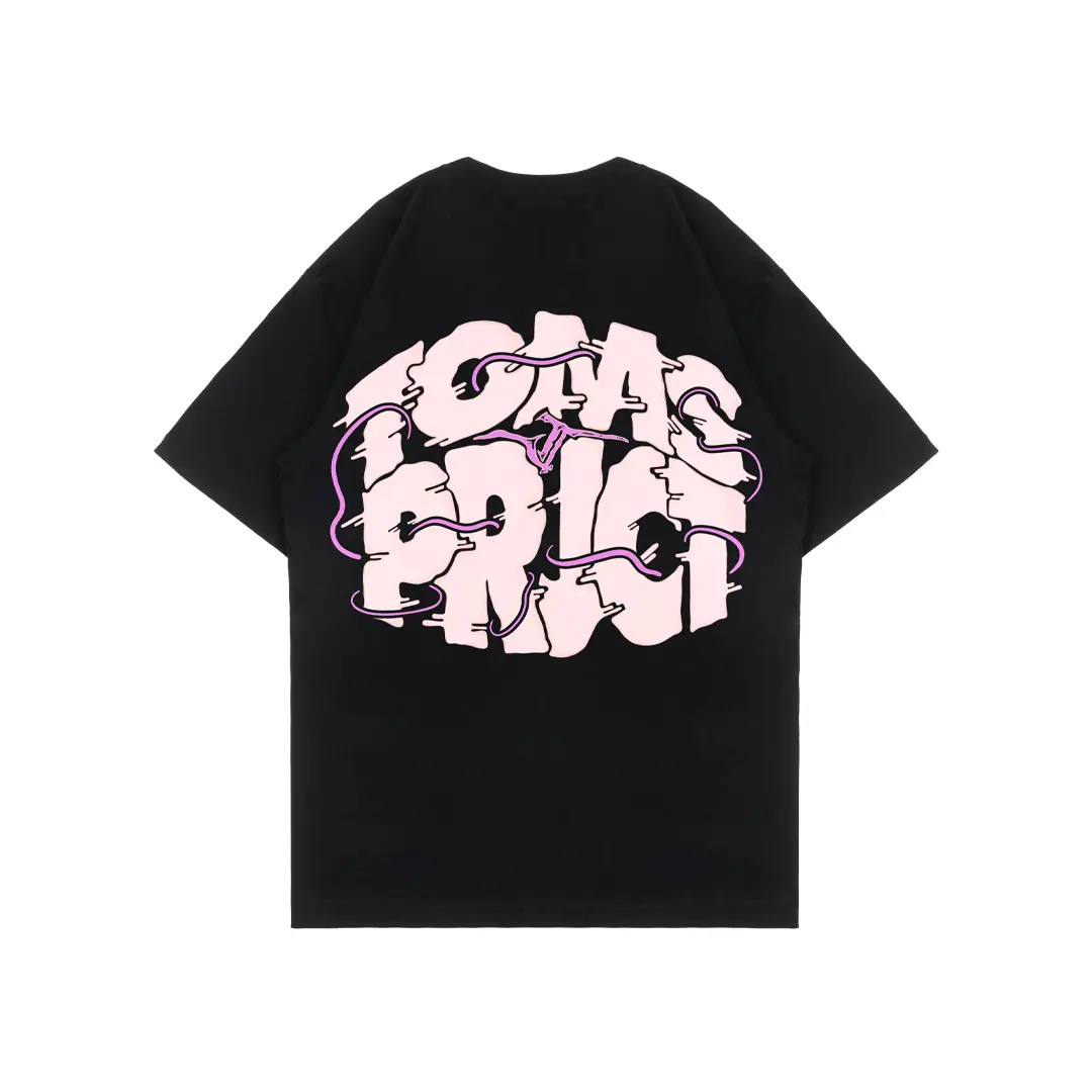 Toms Project Tshirt Guide - Kaos Pria Combed Hitam Sablon Atasan Baju Keren Dewasa Distro Oblong