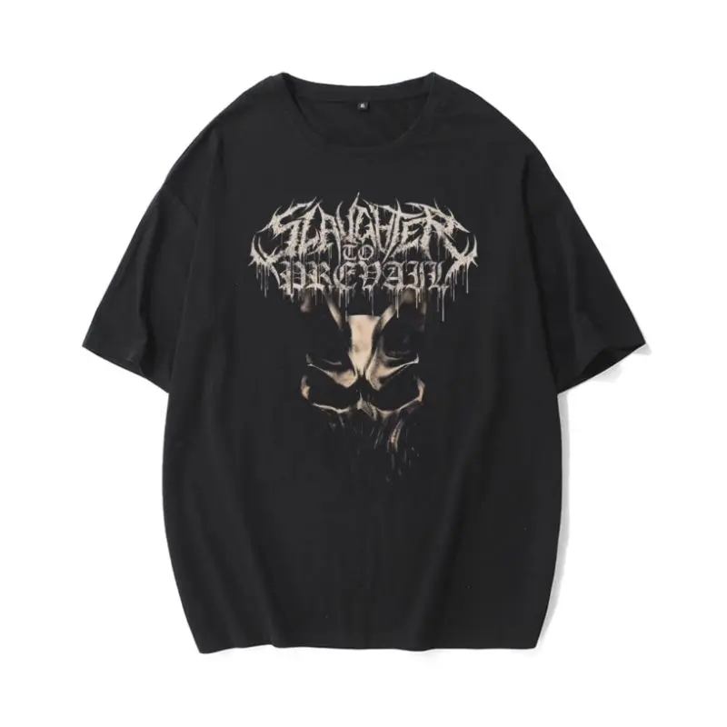 KAOS HITAM DEWASA BAJU BAND METAL - SLAUGHTER TO PREVAIL | T-SHIRT HITAM BAND SLAUGHTER TO PREVAIL | KAOS BAND | KAOS MUSIC HITAM | KAOS BAND METAL | KAOS UNISEX PREMIUM MURAH