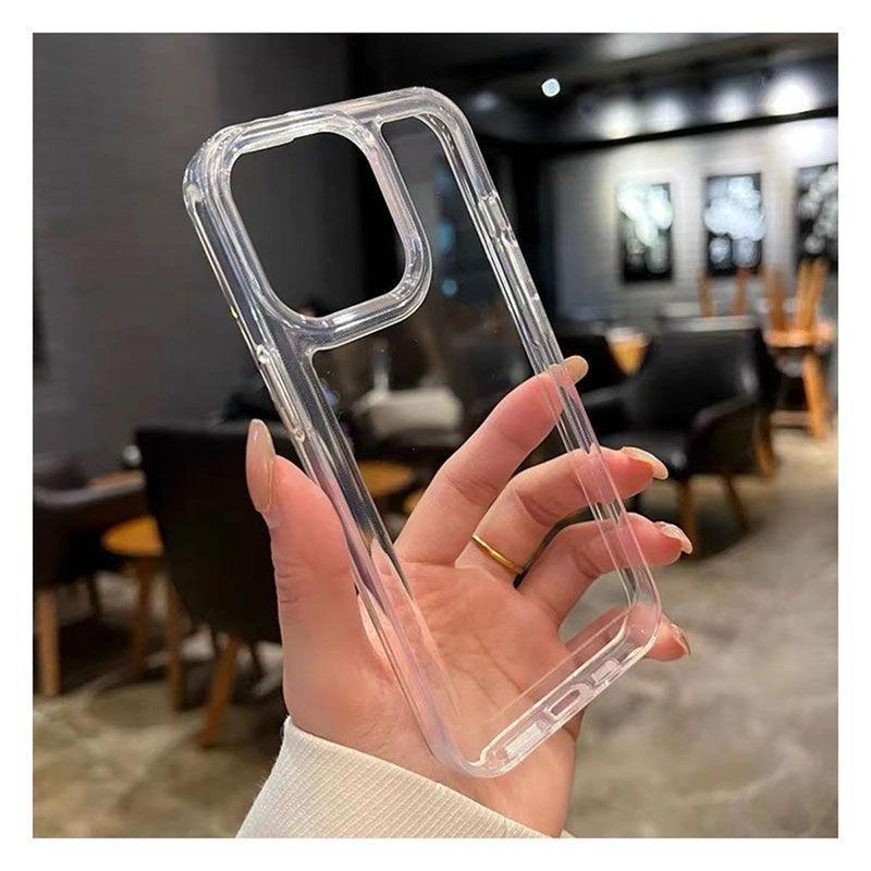 Vỏ TPU mềm trong suốt chống va đập, vỏ bảo vệ máy ảnh dễ thương, Tương thích với IPhone 11, 15, 14, 13, 12 Pro Max, XS Max, X, XR, 7 + 8, 6, 6S Plus 4