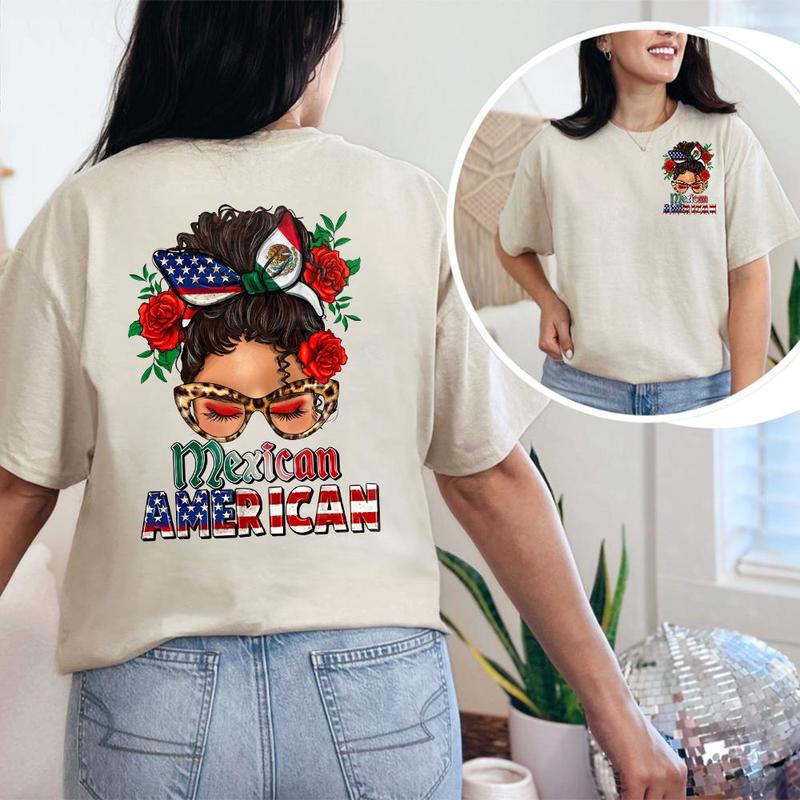 Product Introduction of Cartoon Graphic & Women Pattern Heat Transfer Patches, 8 Counts Colorful Heat Transfer Stickers, Perfect for DIY T-shirts, Bags, Hats 3