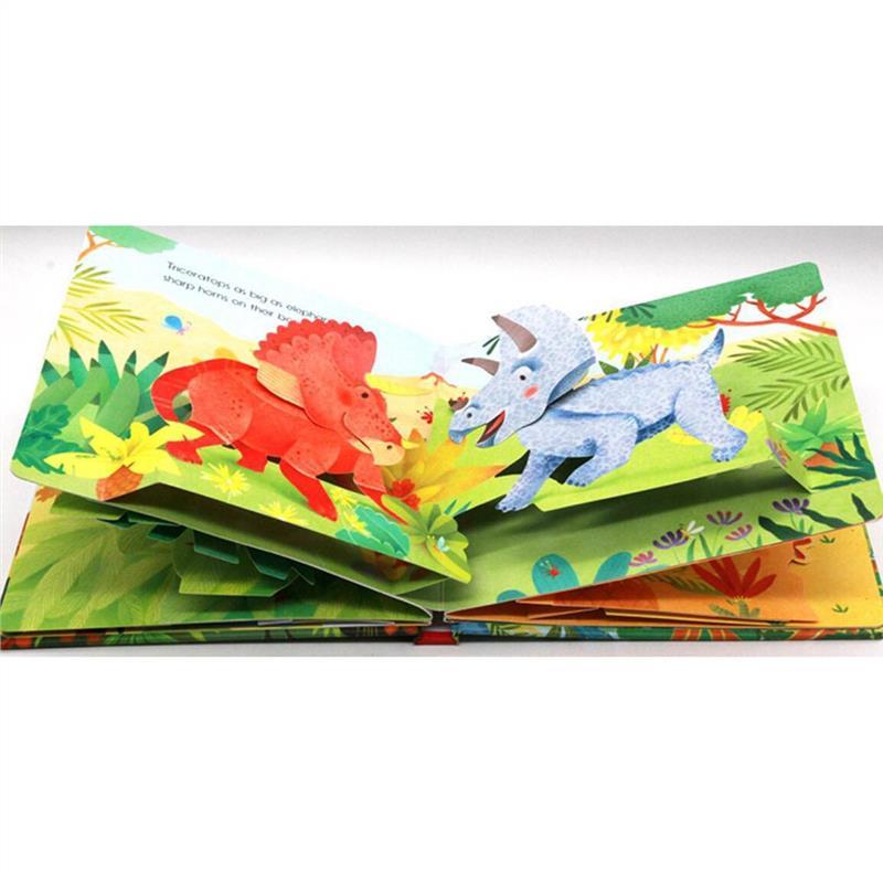 Product Introduction of High Quality Usborne Pop-Up (14 TITLES) Series Books Children Gift Set For Kids Age 2+ Dinosaur Garden Jungle Cinderella Season 24