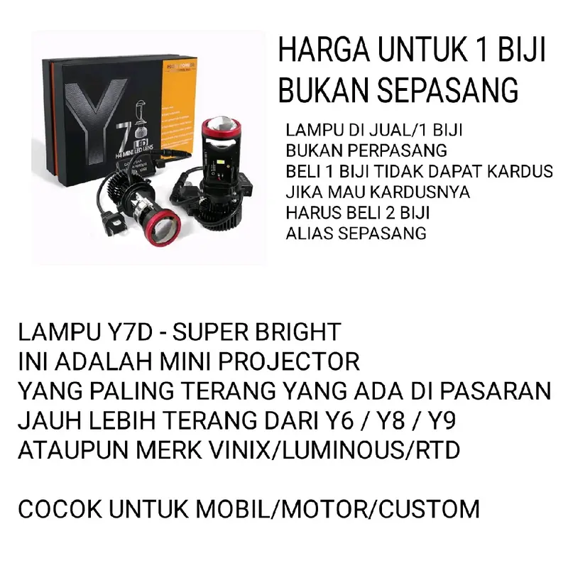 MINI PROJIE PROJECTOR H4 Y7D SUPER BRIGHT 2