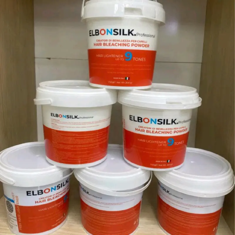 Bột tẩy tóc Elbonsilk tẩy sáng đến 9 cấp độ  750g 7