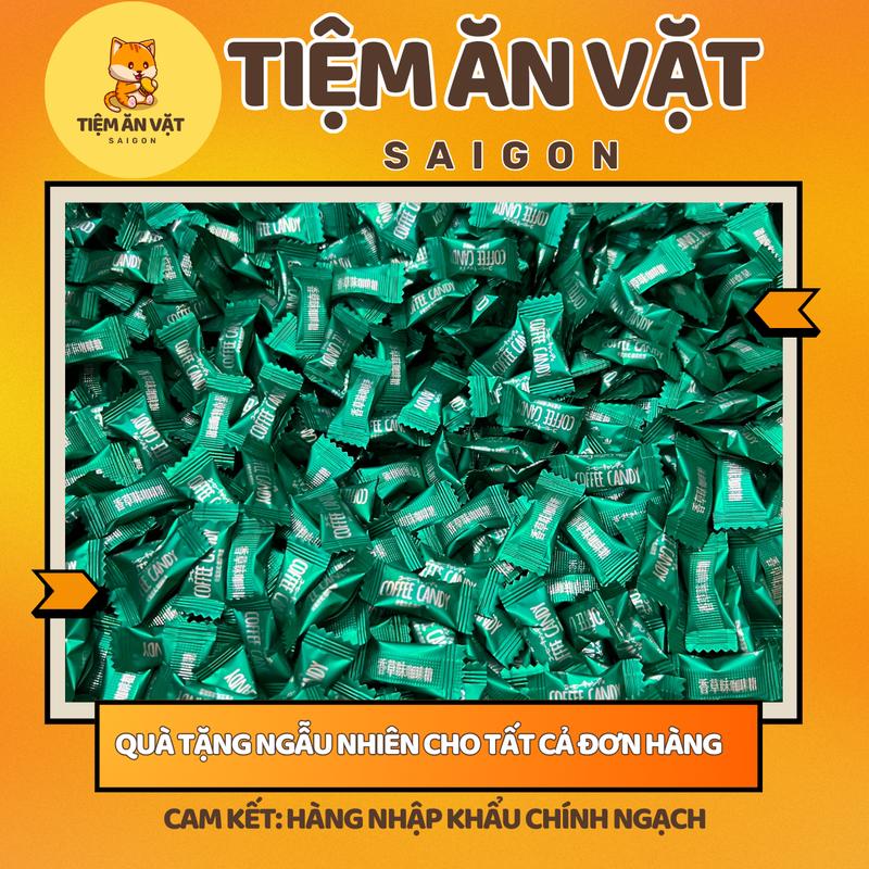 2kg Kẹo Ngậm tết 2025 kẹo Caffe Mix 8 vị Không Đường Ăn Vặt Candy Viên Kẹo Snack kẹo  ngậm 3